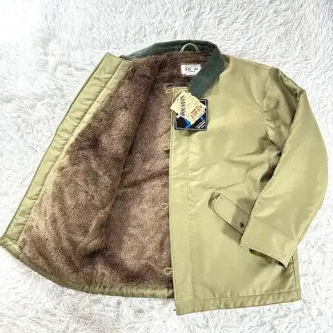 [BUNJANG] Houston N-1 Deck Jacket Corduroy Collar Special Edition / 휴스턴 N-1 덱 자켓 코듀로이 카라 별주 모델 44사이즈 (110)