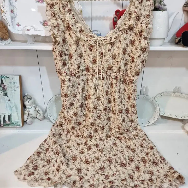 [BUNJANG] Liz Lisa Lace Flower Dress / Liz Lisa리즈리사고전 레이스 플라워원피스