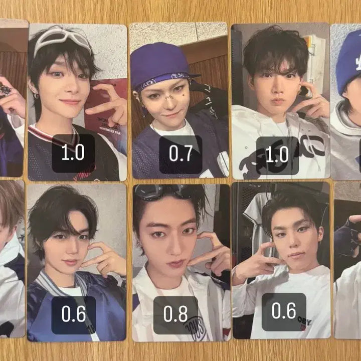 트레저 마이플레저 앨범 포카 요시 준규 지훈 아사히 재혁 도영 정우 정환