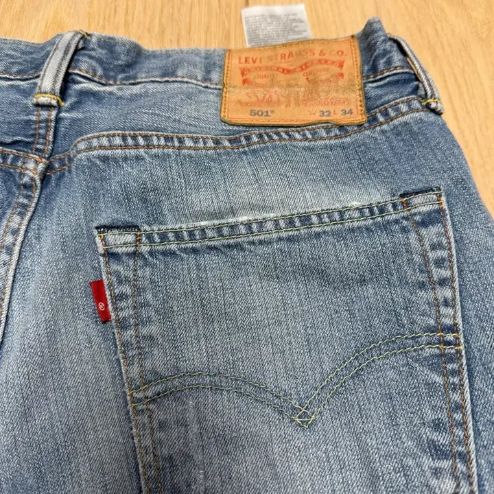 [BUNJANG] Levi's 501 Blank Tab Denim Jeans / Levis 501 블랭크탭