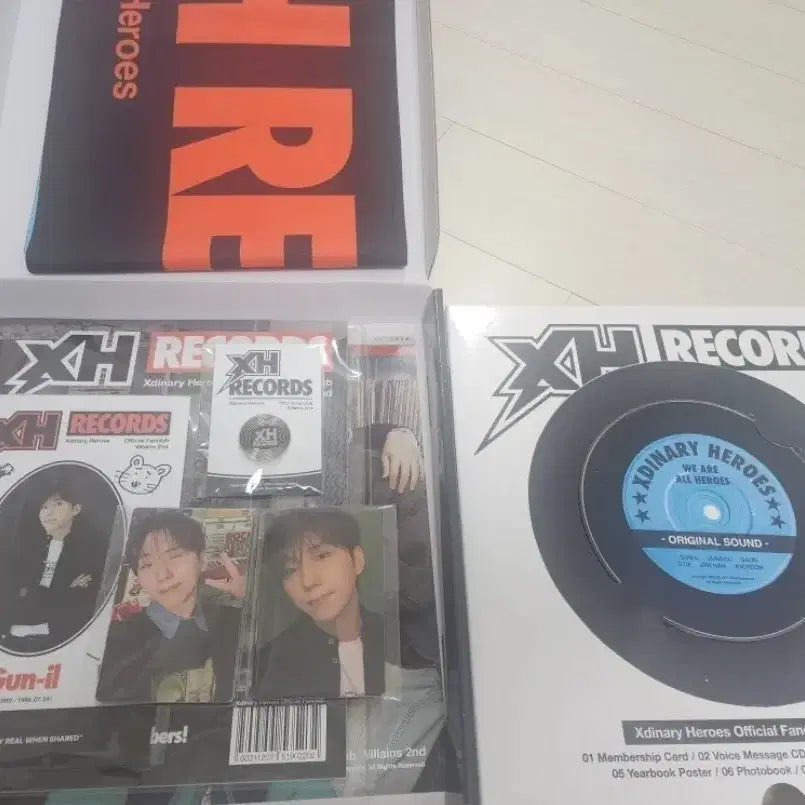 엑스디너리 히어로즈 빌런즈 2기 엑디즈 멤버쉽 키트