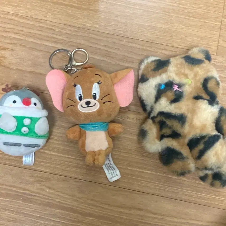 [BUNJANG] Mini Doll Keyring / 미니 인형 키링 팝니다 제리,고양이,펭귄
