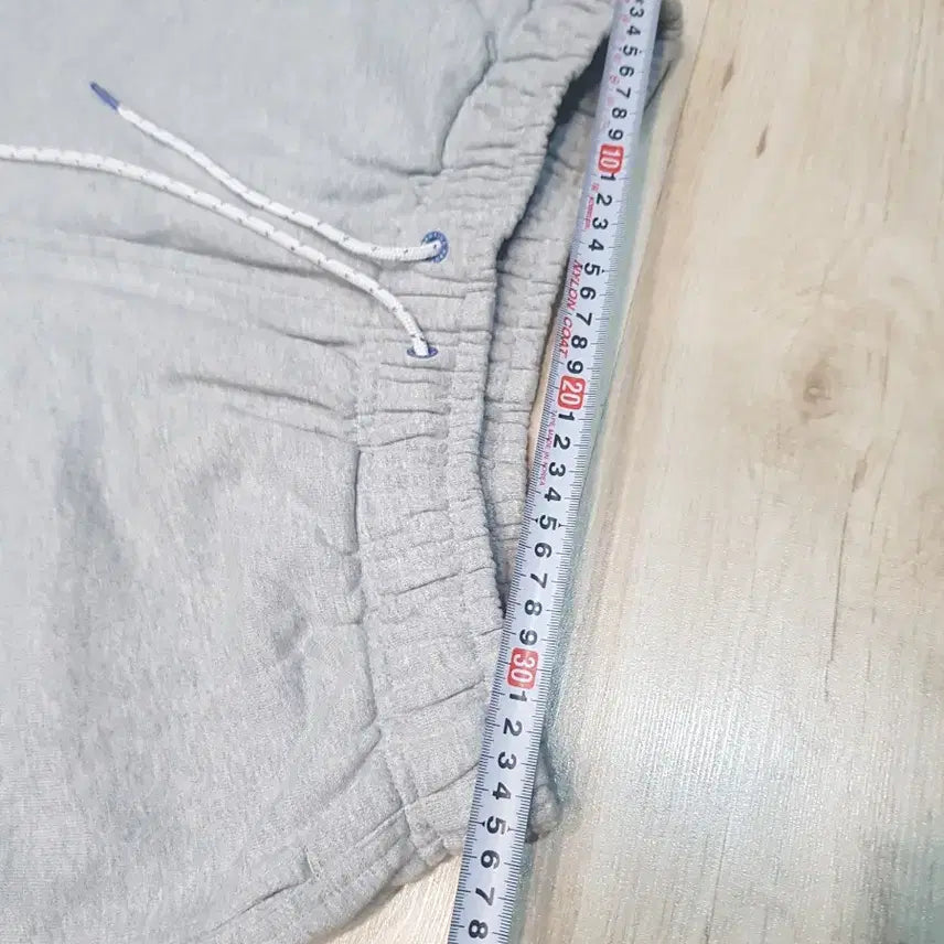 [BUNJANG] Gray Wide Jogger Pants / 회색 와이드 추리닝 바지
