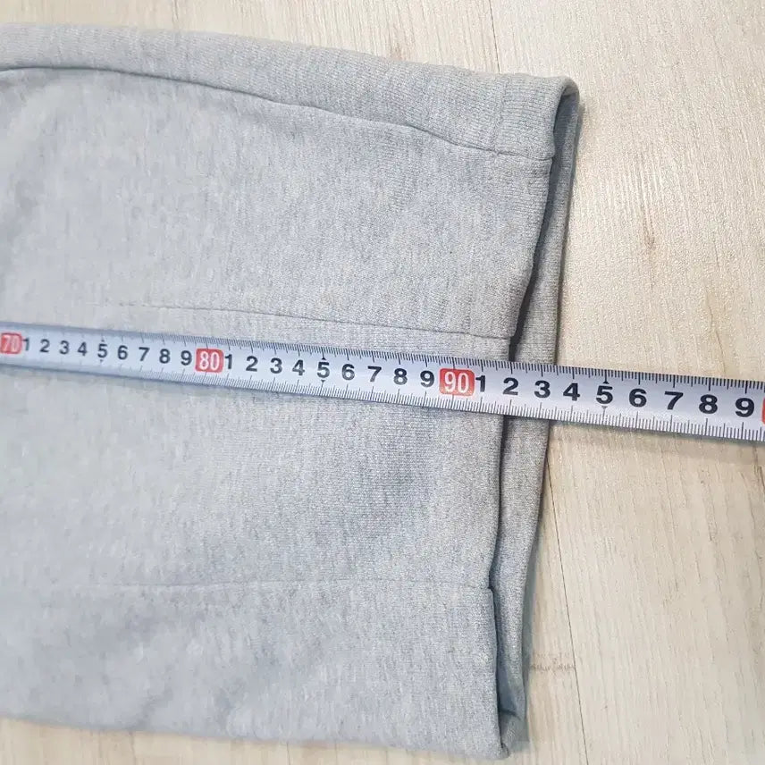 [BUNJANG] Gray Wide Jogger Pants / 회색 와이드 추리닝 바지