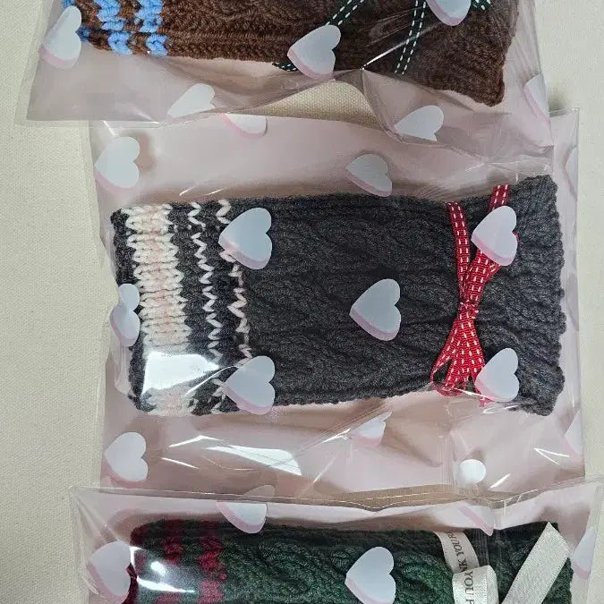 [BUNJANG] Handmade Arm Warmers / 직접 뜬 핸드메이드 워머,팔토시