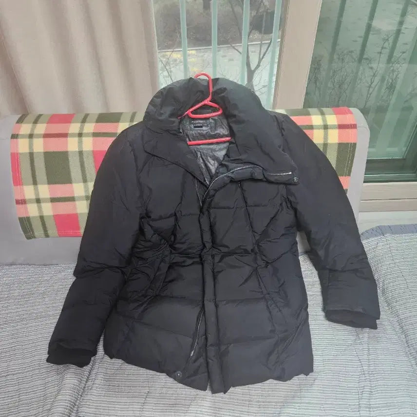 [BUNJANG] JILLSTUART NEW YORK High Neck Goose Down Jacket / 질스튜어트뉴욕 사선지퍼 하이넥 구스다운