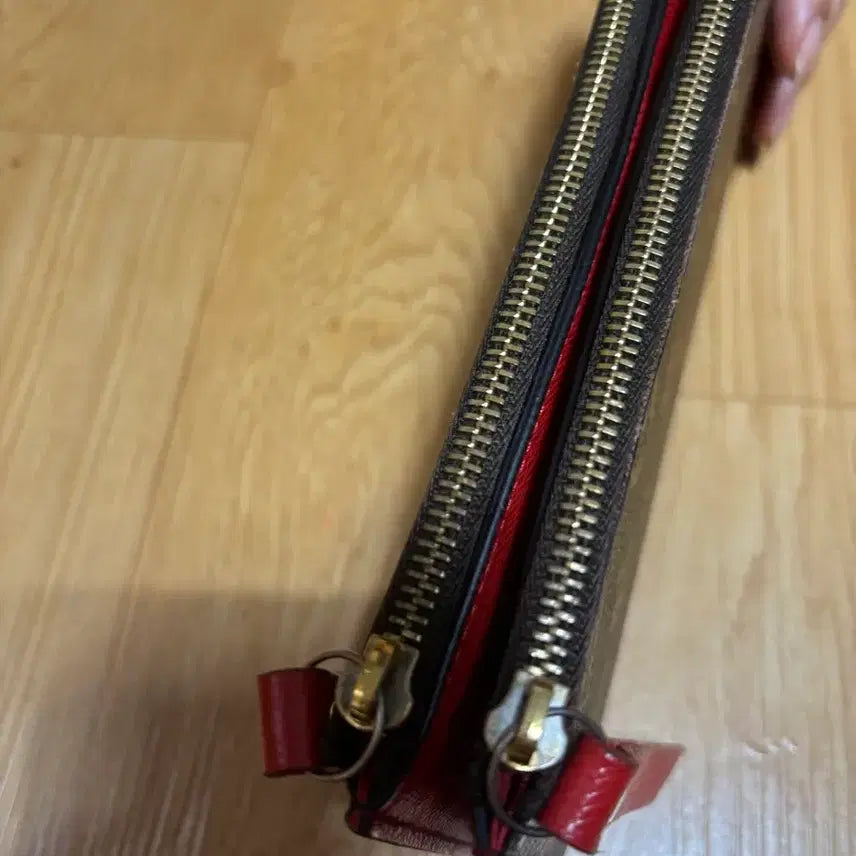 [BUNJANG] Louis Vuitton Monogram Long Wallet Red Point Full Package / 루이비통 모노그램 장지갑 레드포인트 풀박스