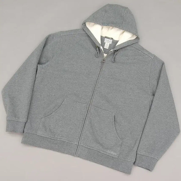 [BUNJANG] L.L.Bean Heavy Cotton Blend Hoodie Full-Zip Parka XL / L.L.Bean 엘엘빈 헤비코튼블렌드 타올라이너 후드풀집업파카XL~110