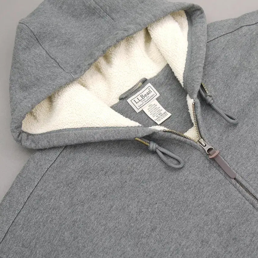 [BUNJANG] L.L.Bean Heavy Cotton Blend Hoodie Full-Zip Parka XL / L.L.Bean 엘엘빈 헤비코튼블렌드 타올라이너 후드풀집업파카XL~110