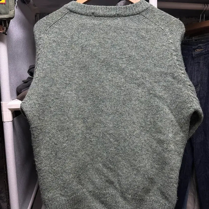 [BUNJANG] Green Cardigan / 그린색 가디건