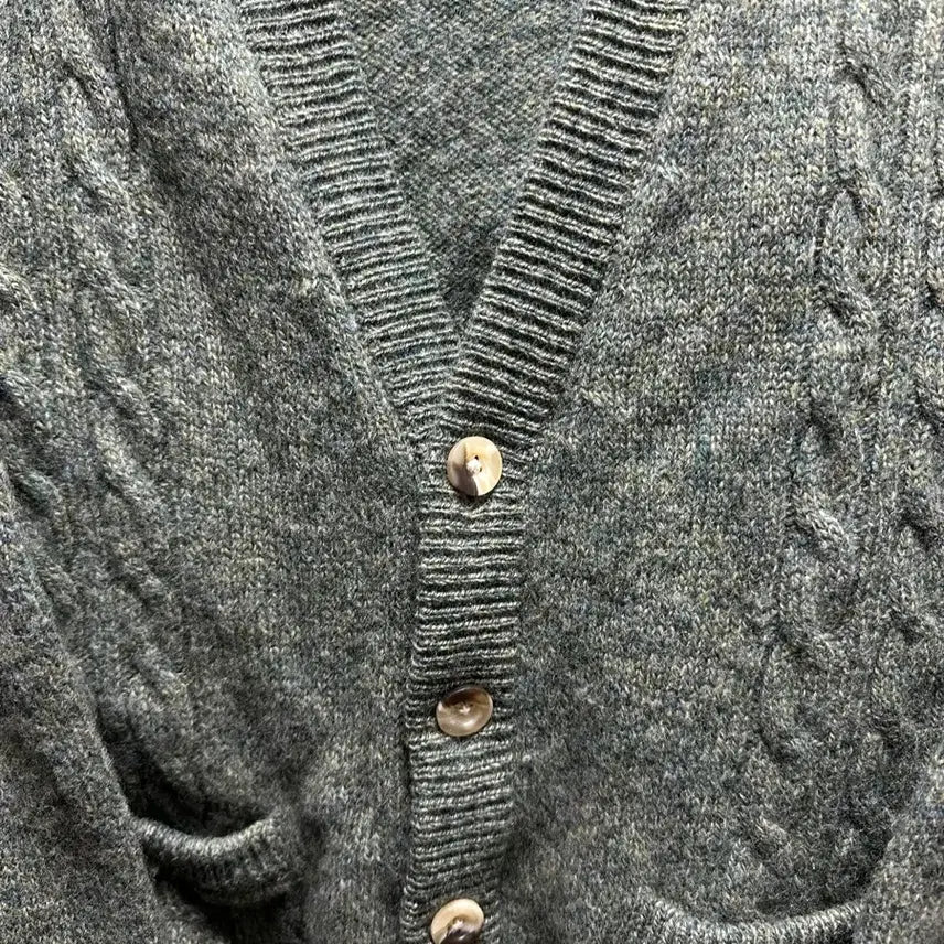 [BUNJANG] Green Cardigan / 그린색 가디건