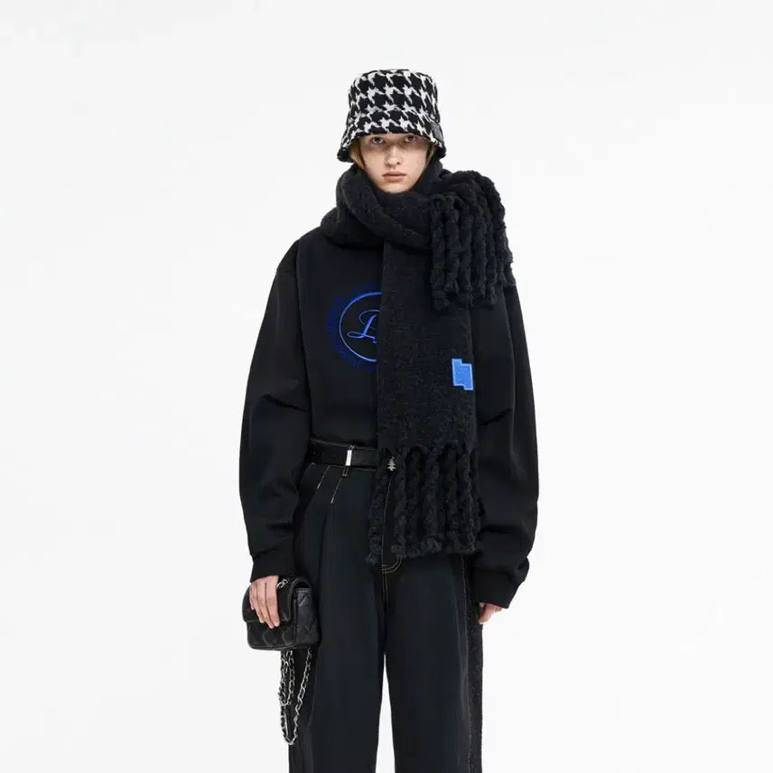 [BUNJANG] ADER Error Albert Scarf Black / 아더에러 알버트 앨스 머플러 블랙