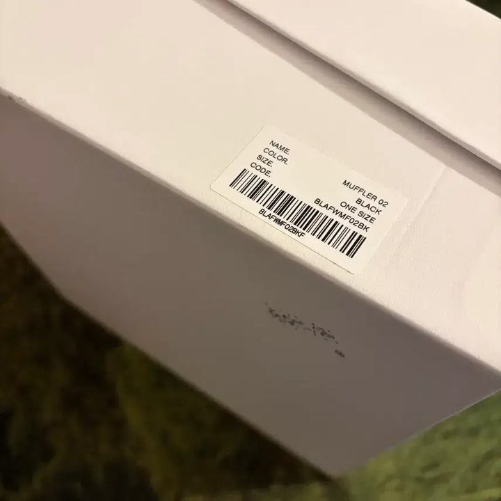 [BUNJANG] ADER Error Albert Scarf Black / 아더에러 알버트 앨스 머플러 블랙