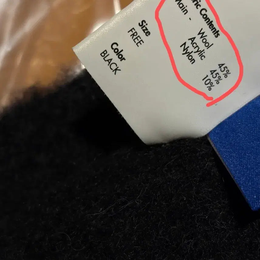 [BUNJANG] ADER Error Albert Scarf Black / 아더에러 알버트 앨스 머플러 블랙