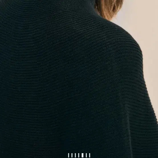 [BUNJANG] Time Mine Lanvin Cape / 오브제 울 모크넥 니트 케이프 한섬 타임 마인 랑방