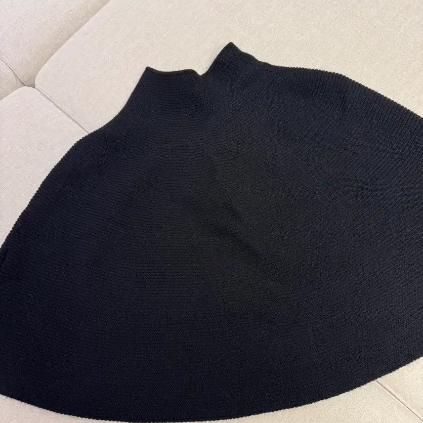 [BUNJANG] Time Mine Lanvin Cape / 오브제 울 모크넥 니트 케이프 한섬 타임 마인 랑방