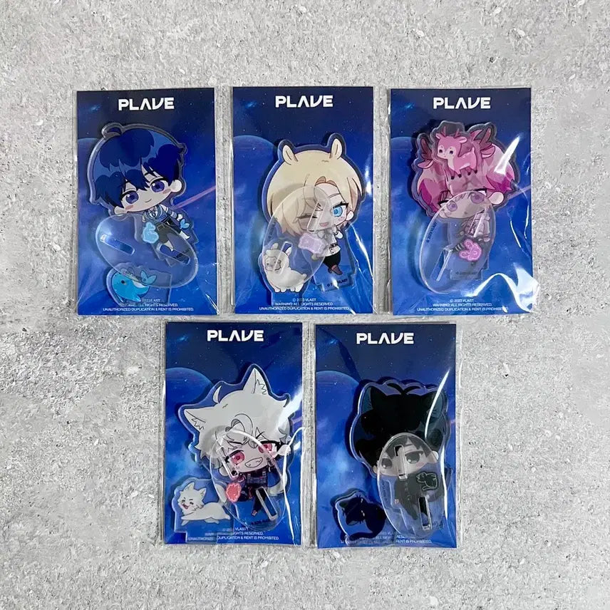 플레이브 sd 아크릴스탠드 미개봉 애니플러스