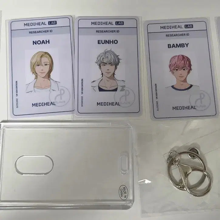 플레이브 메디힐 연구원증 세트 올멤 일괄