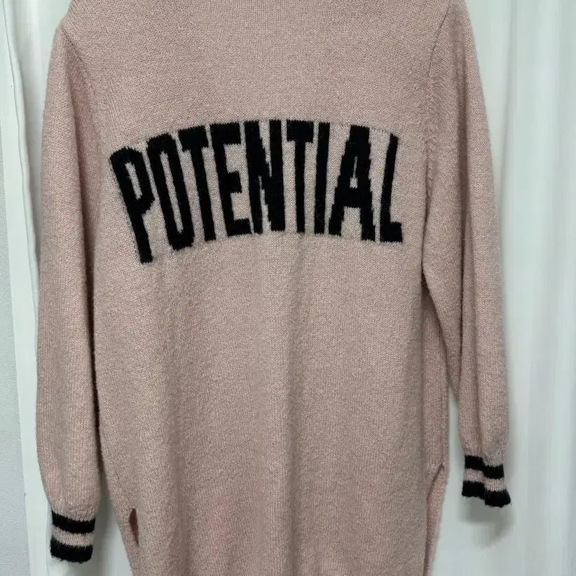 [BUNJANG] Endorphin Pink Long Cardigan / 엔돌핀 핑크 롱 가디건