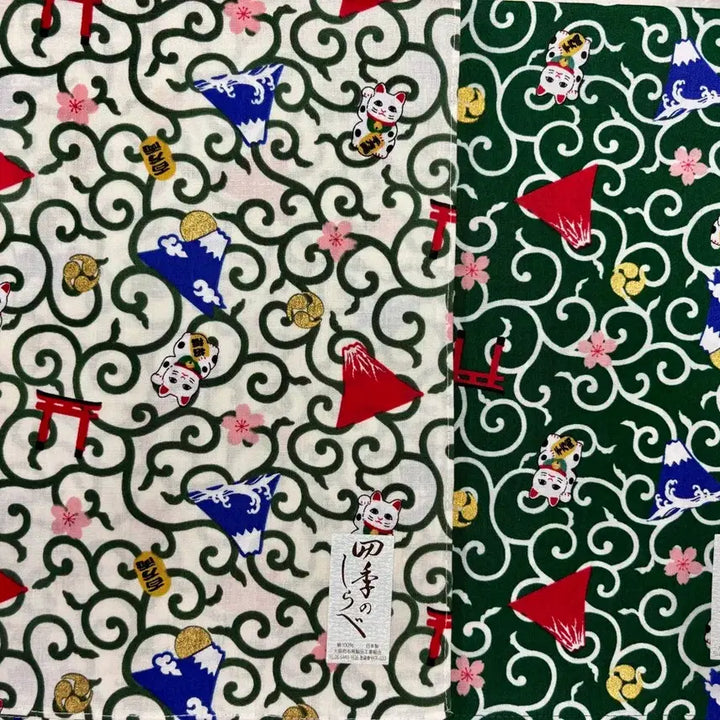 [BUNJANG] Unbranded Cotton Scarf Handkerchief / 일본 면 스카프 겸용 손수건