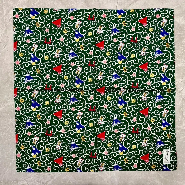 [BUNJANG] Unbranded Cotton Scarf Handkerchief / 일본 면 스카프 겸용 손수건