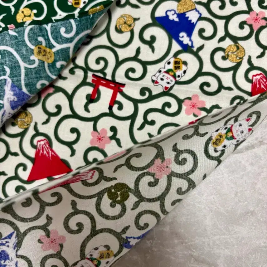 [BUNJANG] Unbranded Cotton Scarf Handkerchief / 일본 면 스카프 겸용 손수건