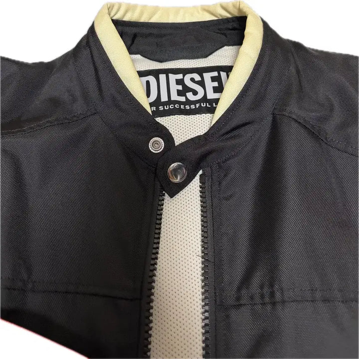 [BUNJANG] Diesel J-Blink Colorblock Nylon Biker Jacket / [XXL]디젤 J-블링크 컬러블록 나일론 바이커자켓