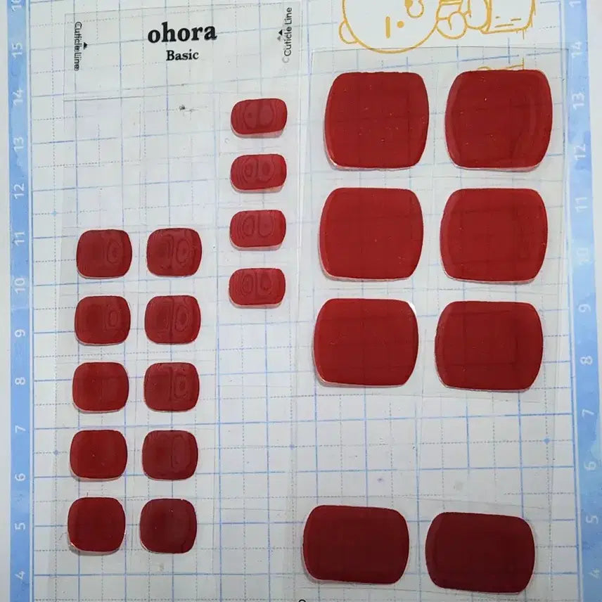 [BUNJANG] Ohora Tweed Nail Tip Set / 오호라 트위드 네일팁 9종+램프