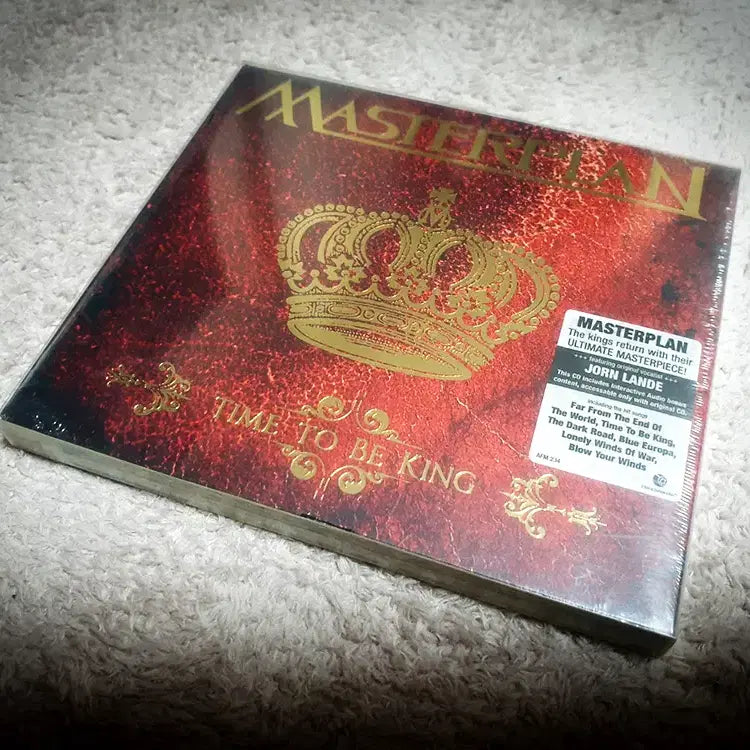 [BUNJANG] Masterplan Time to Be King Limited Edition CD / Masterplan - Time to Be King  수입한정판 신품.