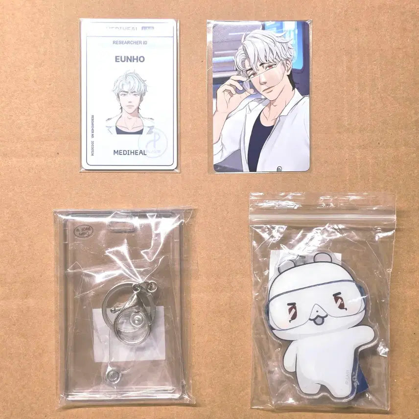 PLAVE 플레이브 메디힐 포카,사원증&므메미무 아크릴키링 미개봉(은호)