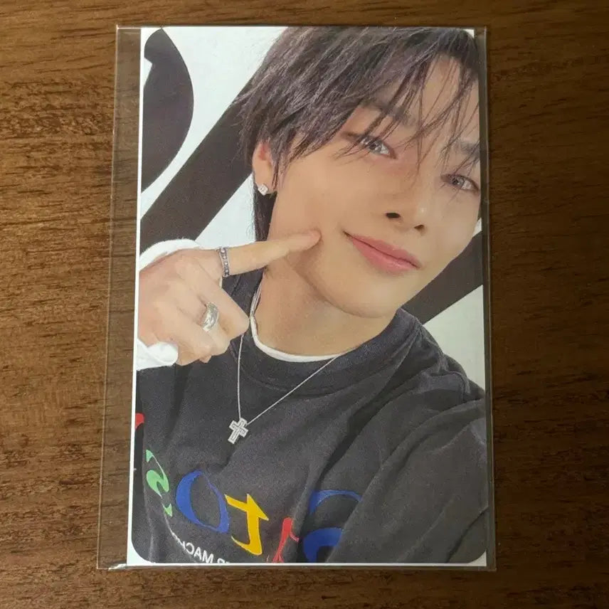 Straykids skz 스트레이키즈 스키즈 리얼터치 QR 포카 아이엔