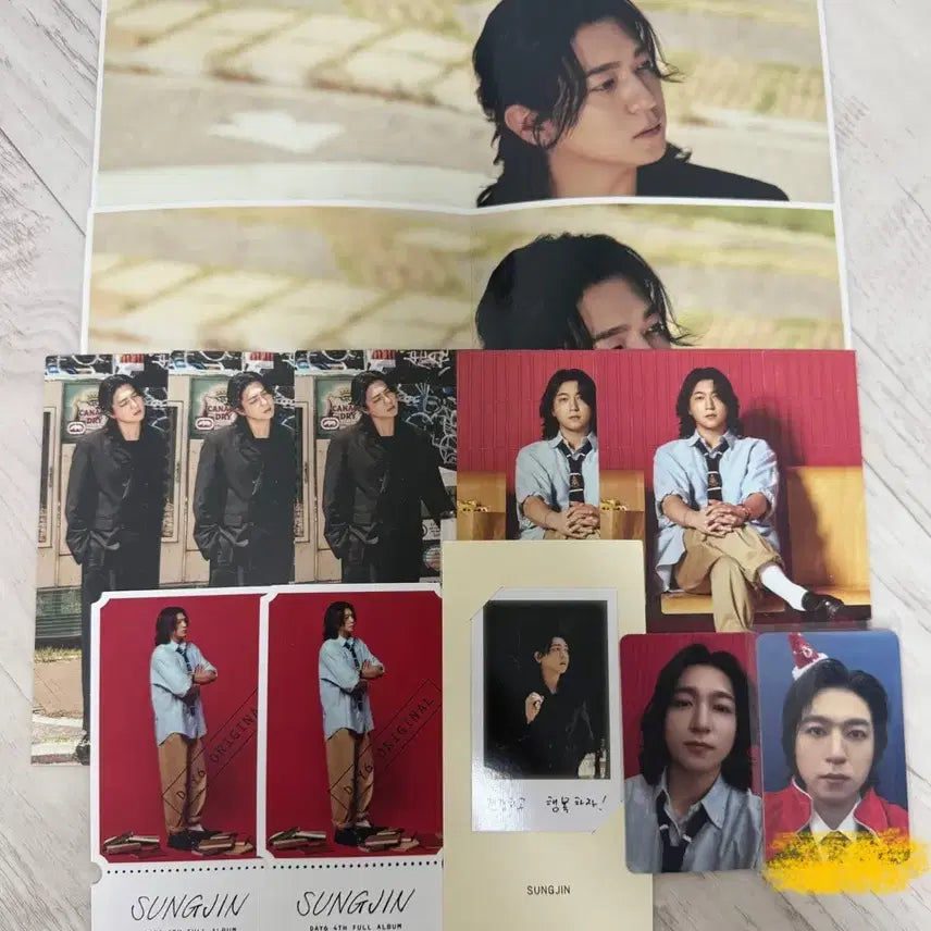 데이식스 성진 포카 및 앨범 구성품