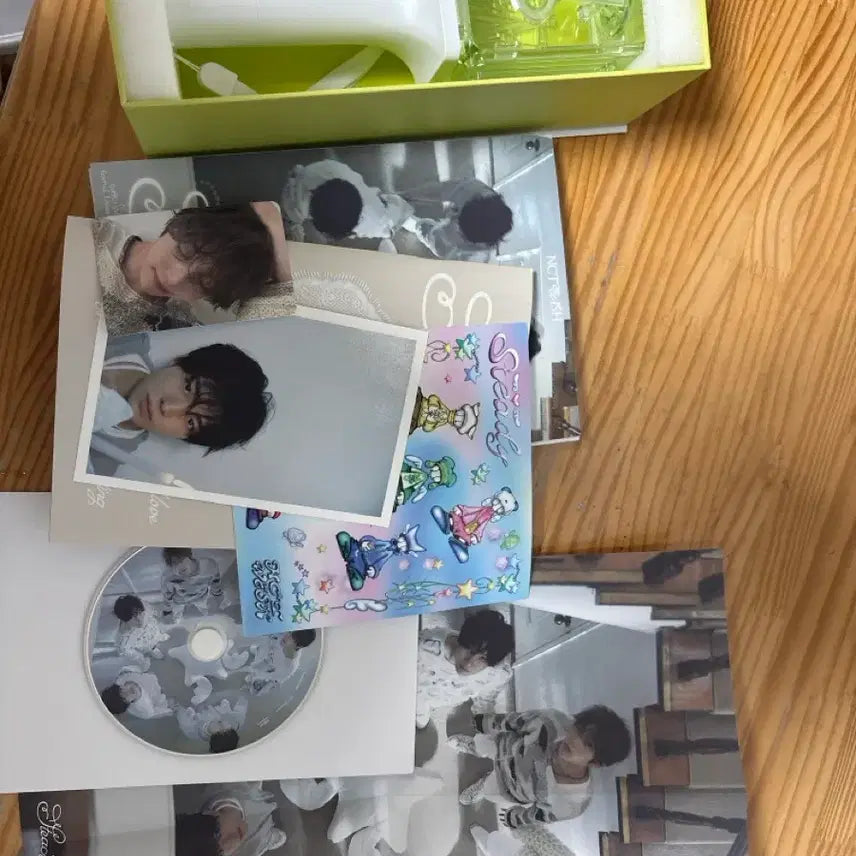 위시 앨범+응원봉