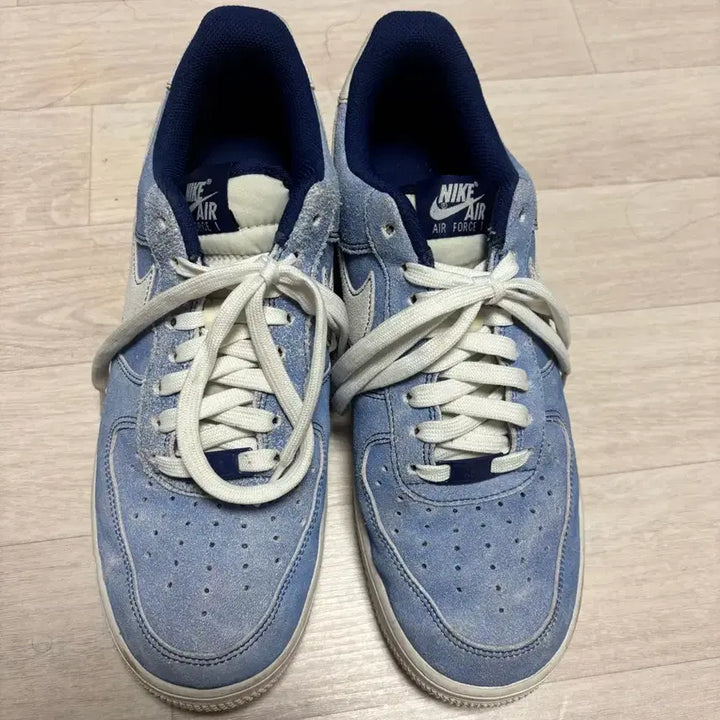 [BUNJANG] Nike Air Force 1 Dusty Blue Sneakers / 나이키 에어포스 더스티블루