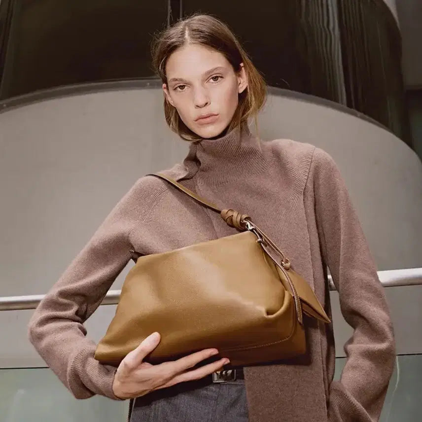 [BUNJANG] Banro Shoulder Bag Camel / 반로에 숄더백 카멜