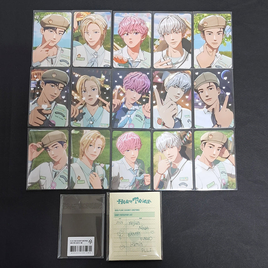 플레이브 2026 시그 포카+유투브 미공포