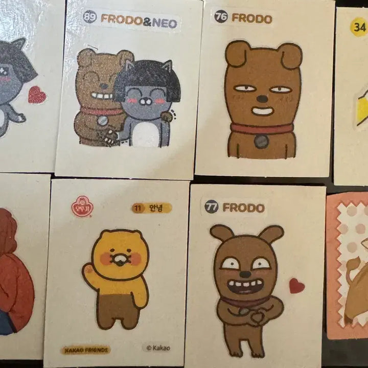 [BUNJANG] Pokemon Tteokbokki Seal Sticker Bundle / 포켓몬스터 띠부띠부씰