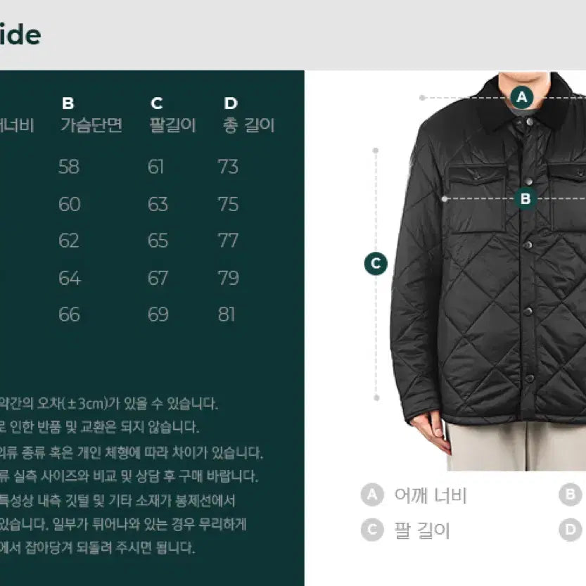 [BUNJANG] Barbour Men's Quilted Jacket Black XXL / [XXL] 바버 남성 셔츠 퀼팅 자켓 블랙