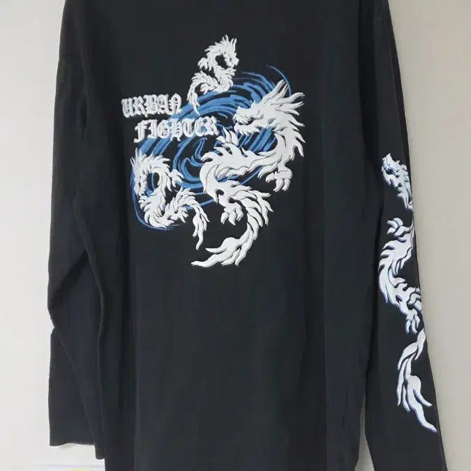 [BUNJANG] Black Long Sleeve T-shirt / 긴팔티 블랙