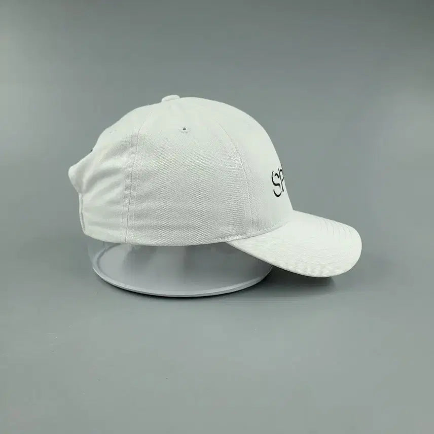 [BUNJANG] NBA San Antonio Spurs White Cotton Baseball Cap / NBA 엔비에이 화이트 톤톤 샌안토니오 스퍼스 로고 6패널 코튼 야구모자