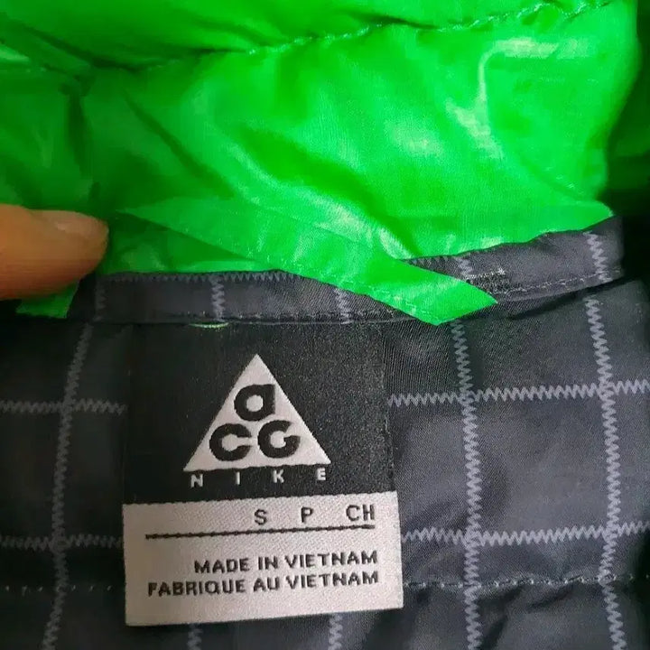 [BUNJANG] Nike ACG Green Goose Down Lightweight Padded Jacket / 나이키 ACG 그린 구스 다운 경량 패딩 S