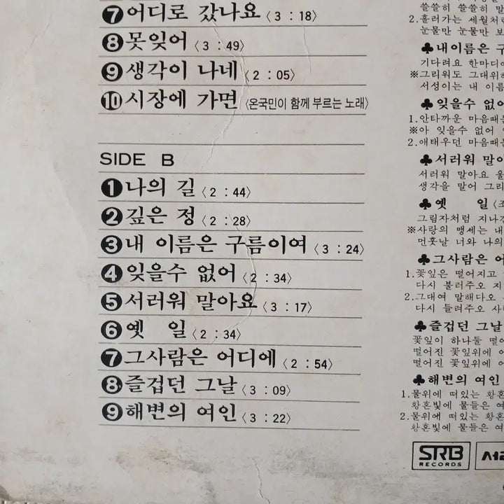 [BUNJANG] Cho Yong-pil Greatest Hits LP / Lp중고 조용필의 세계 Greatest Hits 음반 판매합니다.