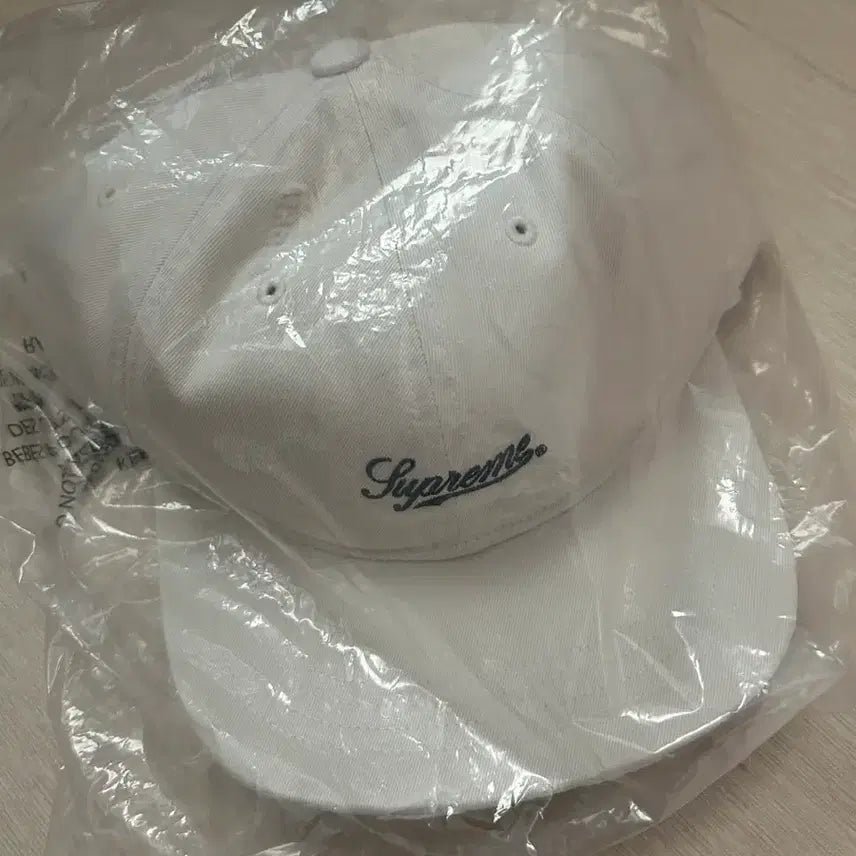 [BUNJANG] Supreme Distressed Camp Cap (White) / 슈프림 디스트레스 모자