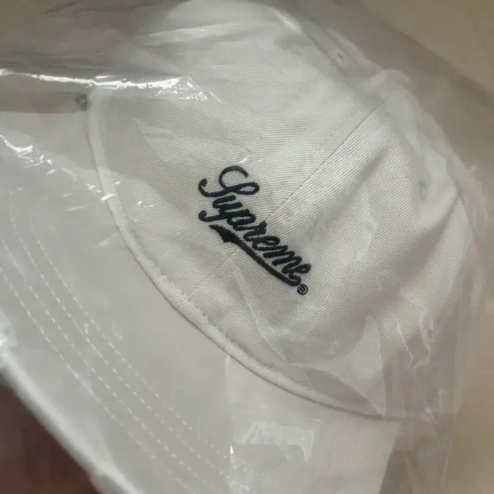 [BUNJANG] Supreme Distressed Camp Cap (White) / 슈프림 디스트레스 모자