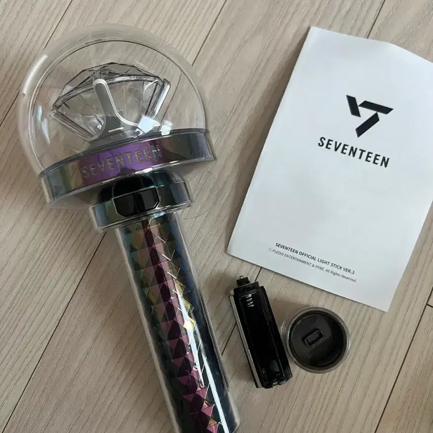 [BUNJANG] Seventeen Official Light Stick Ver. 3 Decoration Ring Bundle Set / 급처.원가이하)세븐틴 공식 응원봉 ver.3 뉴뉴럿봉 데코링 일괄 판매