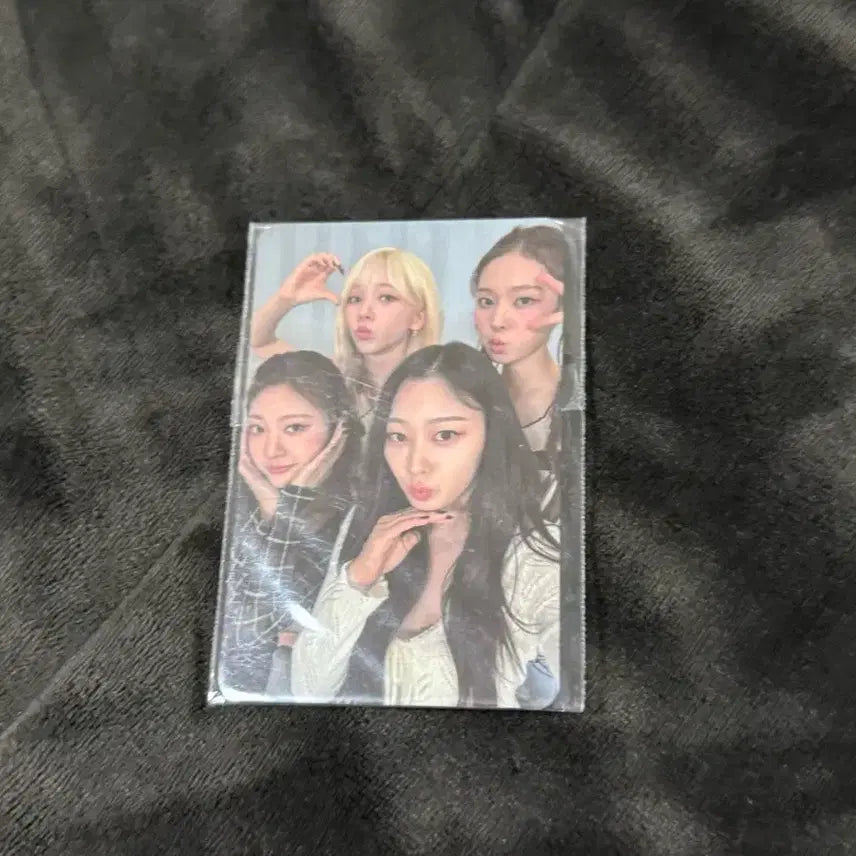 미개봉] 에스파 스파이시 알라딘 단체 특전 포카 카리나