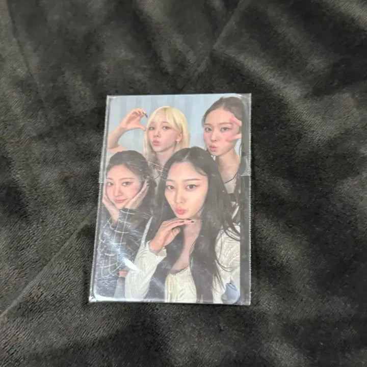 미개봉] 에스파 스파이시 알라딘 단체 특전 포카 카리나