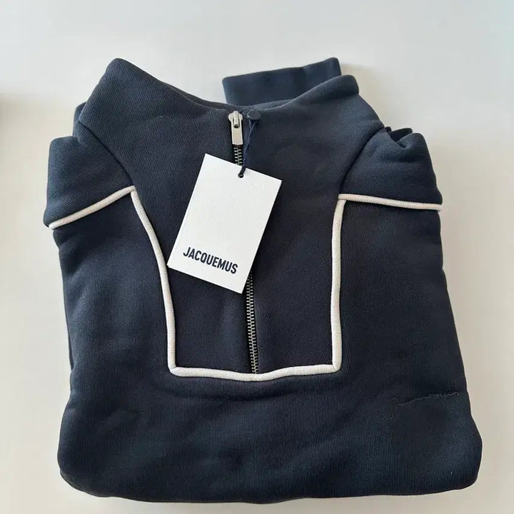 [BUNJANG] Jacquemus Half-Zip Sweatshirt XL / 자크뮈스 하프집업 맨투맨 XL