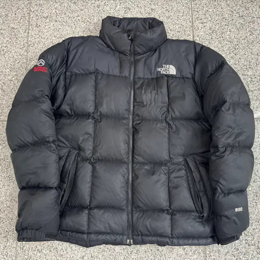 [BUNJANG] No Brand Summit 800 Padded Jacket Black / 노스페이스 써밋 800 패딩 블랙