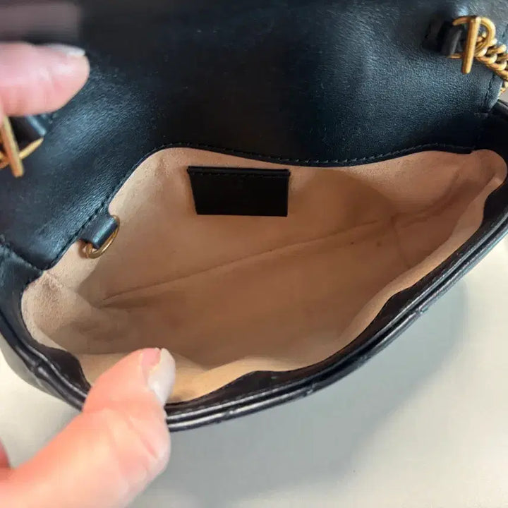 [BUNJANG] Gucci Matelasse Mini Chain Bag Black / 공홈 구매 정품 / 구찌 마틀라세 미니 체인백 블랙